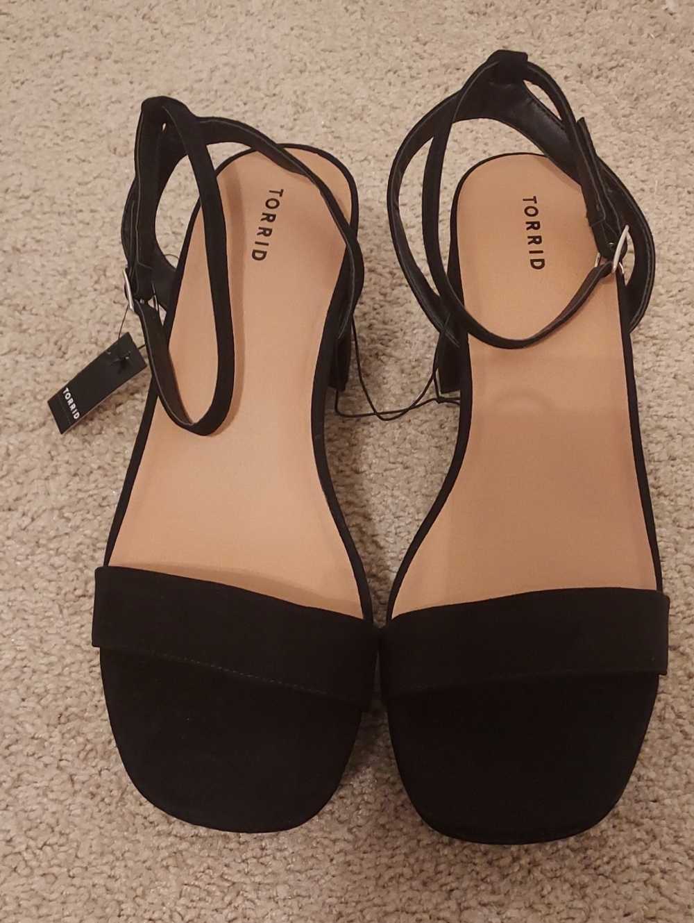 Torrid Blk.Platform Heels Size( 11.5)